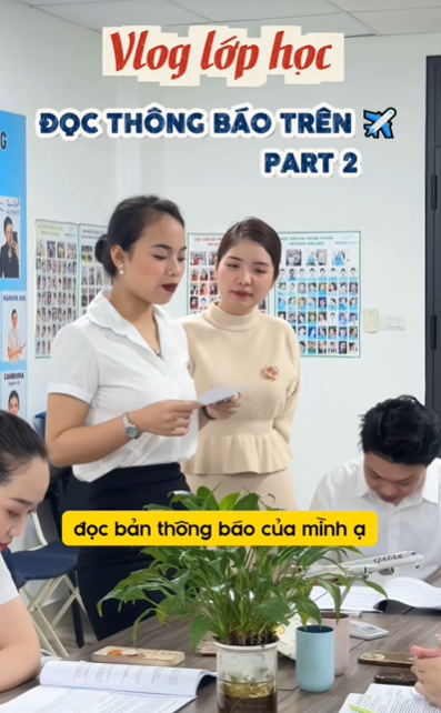 Từ việc luyện giọng đọc, phỏng vấn tiếng Anh, trả lời các câu hỏi ứng xử... (Nguồn: @esmeraldalananh)