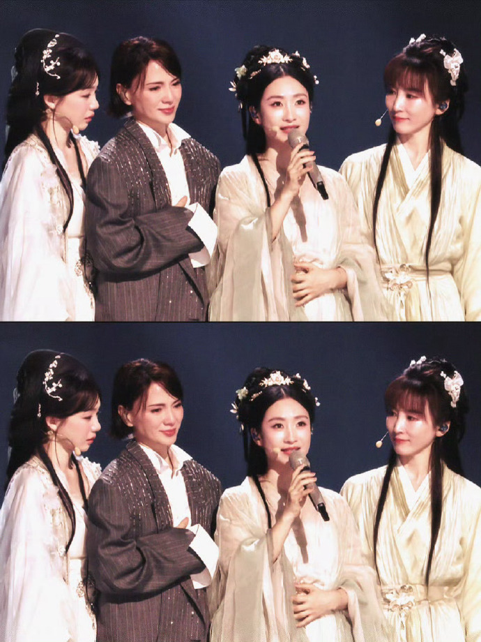 Với số điểm bình chọn chỉ có 27, nữ diễn viên phải dừng chân. Cô không rơi 1 giọt nước mắt, vui vẻ chấp nhận kết quả. Ảnh: Sina.