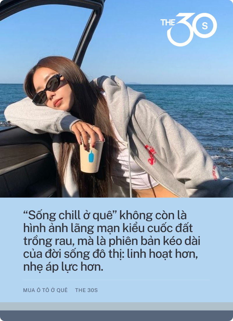 Sống ở quê, sắm ô tô để cuối tuần đi resort, lên Đà Lạt nghỉ dưỡng, chạy thẳng vào TP.HCM “ăn chơi” khỏe re 