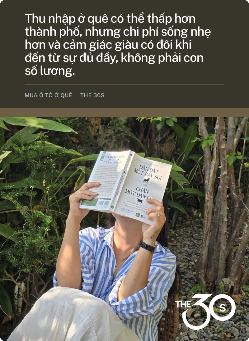 Sống ở quê, sắm ô tô để cuối tuần đi resort, lên Đà Lạt nghỉ dưỡng, chạy thẳng vào TP.HCM “ăn chơi” khỏe re 