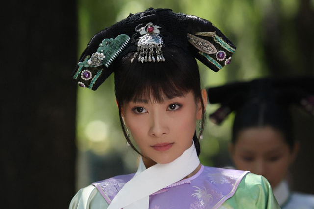 Đào Hân Nhiên thành danh nhờ vai An Lăng Dung trong Hậu Cung Như Ý Truyện. Ảnh: Weibo. 