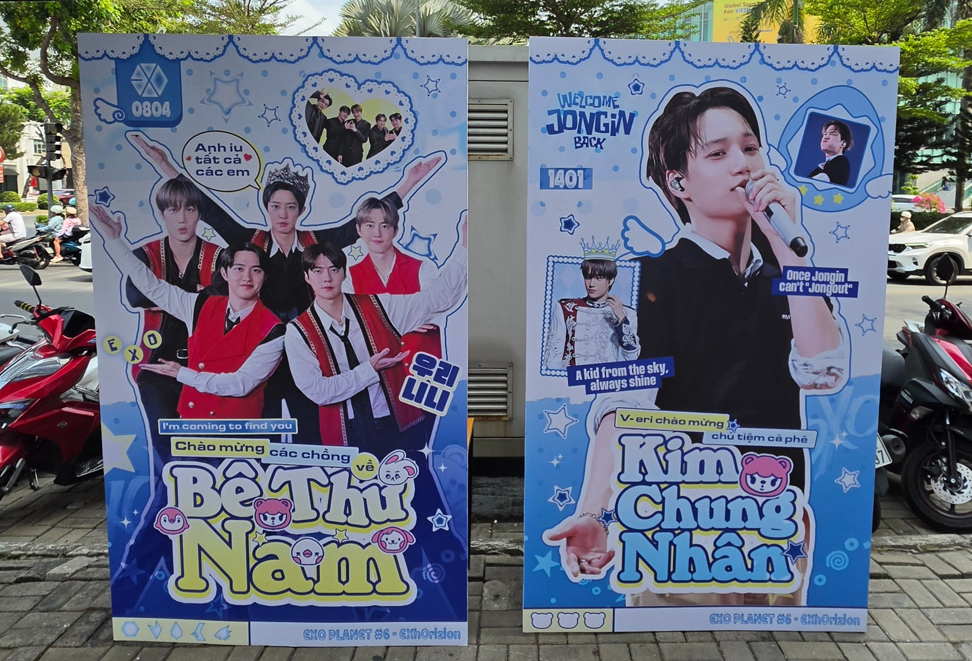 Khách nhận phòng khách sạn view thẳng sân khấu concert EXO tại TP.HCM: 