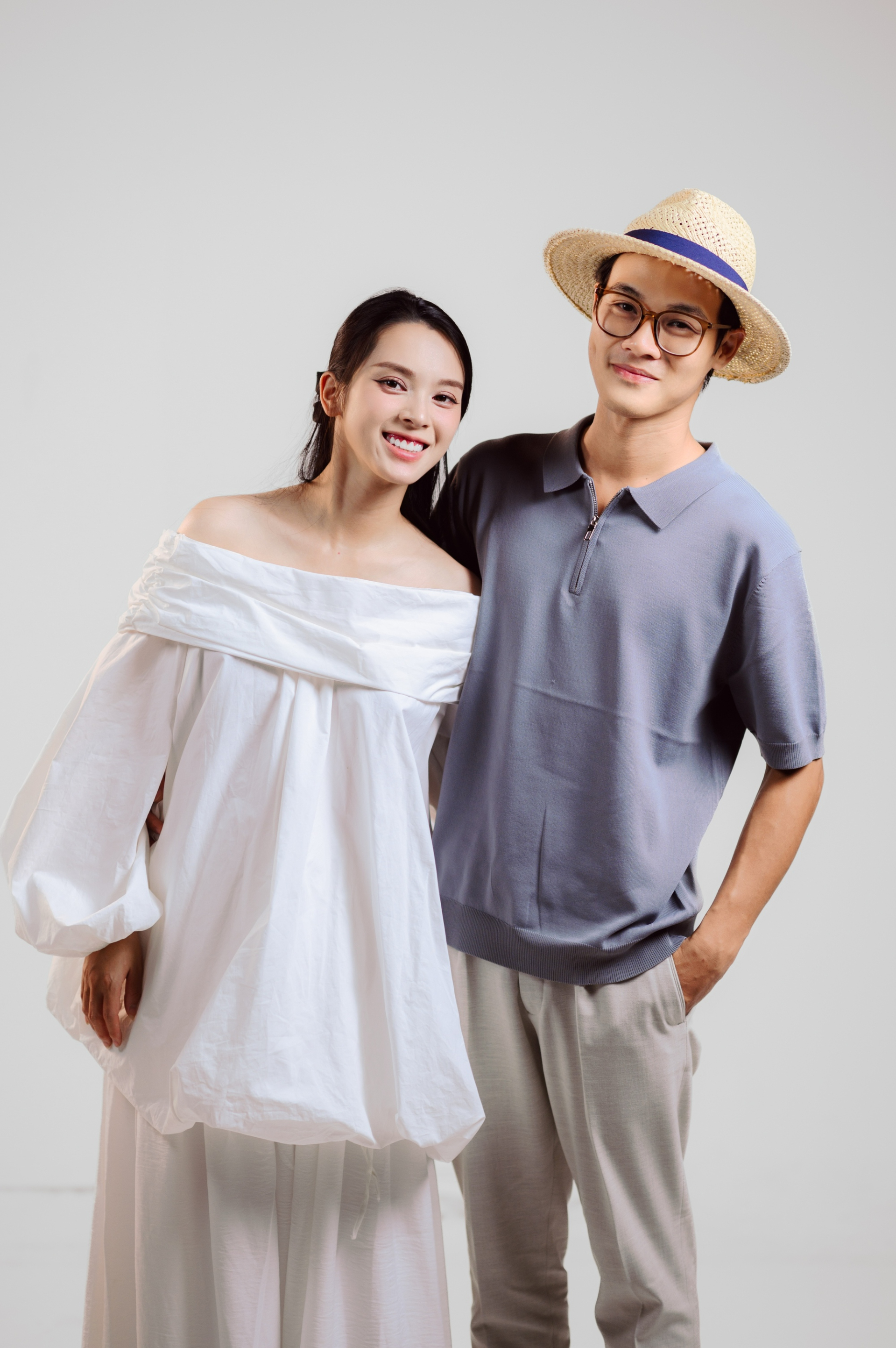 Quỳnh Lương cho biết không kiểm soát chồng, cả hai đang có cuộc sống rất vui vẻ, hạnh phúc 