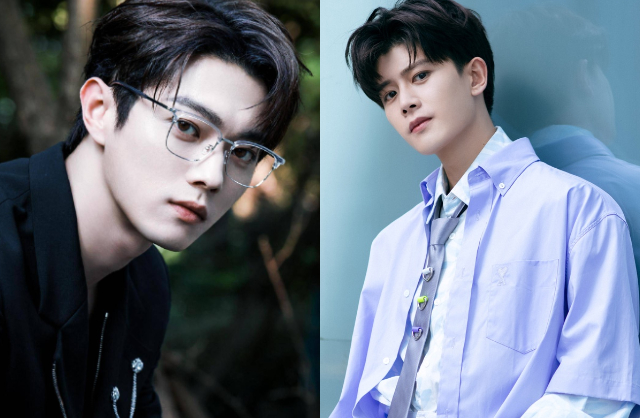 Hứa Khải chỉ nặng 50 kg (ảnh phải), còn cân nặng của Nhậm Gia Luân chỉ dao động ở con số 52 kg. Ảnh: Sina.