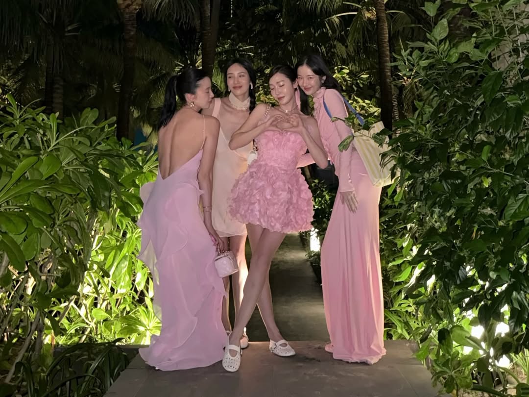 Diễn xong concert vẫn không thèm về, “công chúa băng giá” Jessica kéo dàn mỹ nhân vung tiền càn quét Phú Quốc