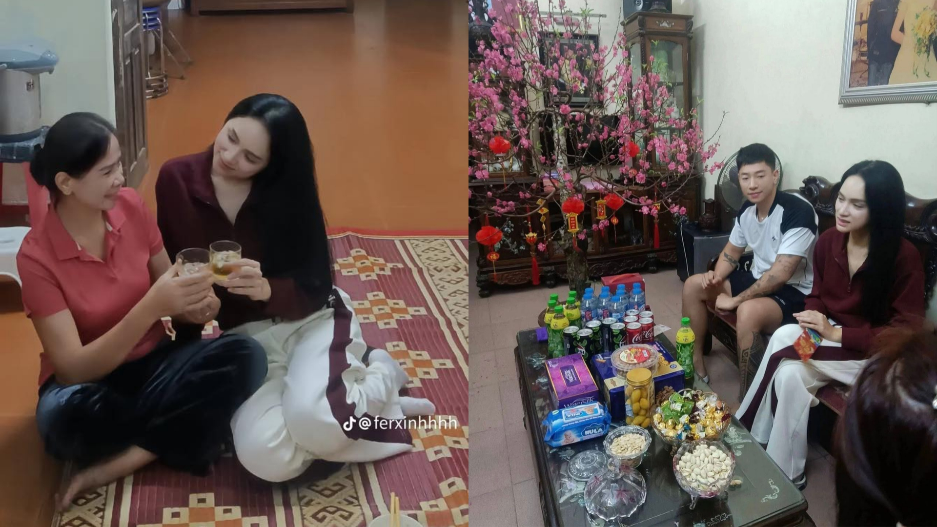 Mối quan hệ giữa Hương Giang và gia đình bạn trai cũng rất thân thiết