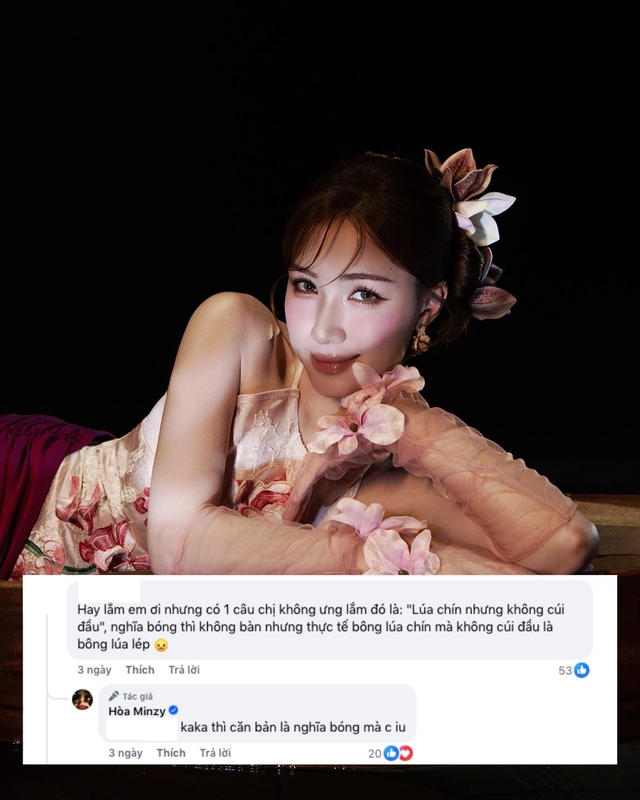 Hòa Minzy từng phản hồi khán giả