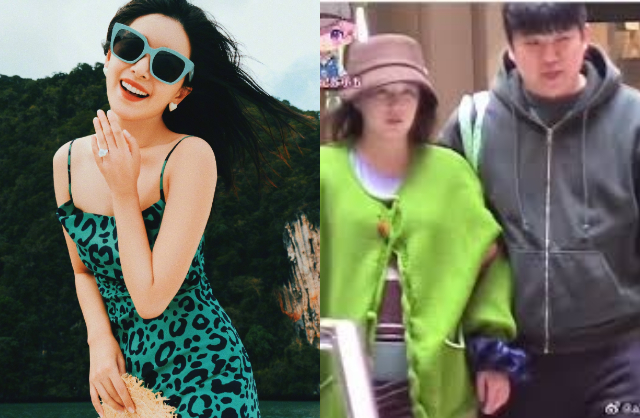 Năm 2023, Chu Hạo dùng nhẫn kim cương 10 carat cầu hôn Hám Tử Thanh tại Thái Lan. Cặp đôi đến nay vẫn chưa tổ chức đám cưới. Ảnh: Sina.