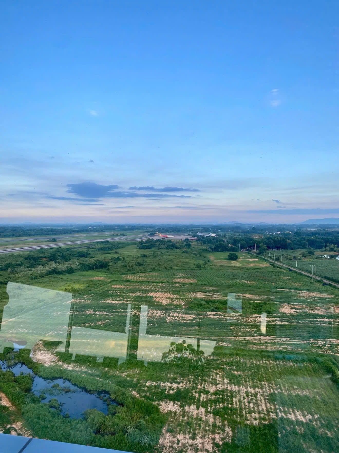 View nhìn từ đài kiểm soát không lưu