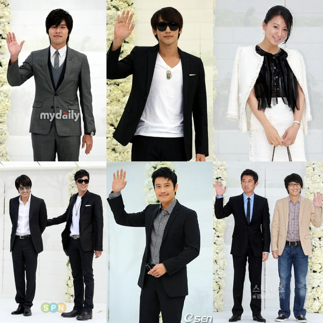 Hôn lễ của Go So Young và tài tử họ Jang đã quy tụ nửa giới giải trí Kbiz. Ảnh: Naver