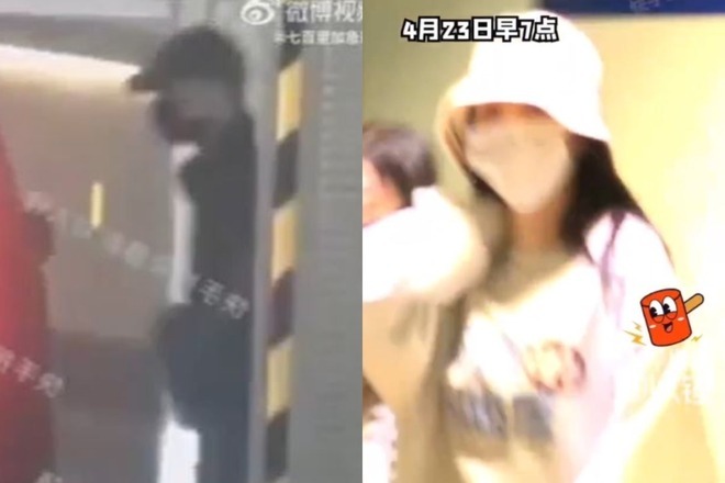 Truyền thông xứ Trung tung bằng chứng 2 nghệ sĩ hẹn hò trong khách sạn. Ảnh: Sohu