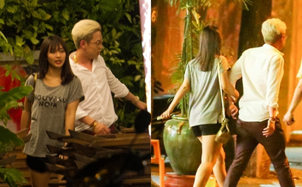 Khả Ngân và Andree từng bị tóm dính tay trong tay trên phố