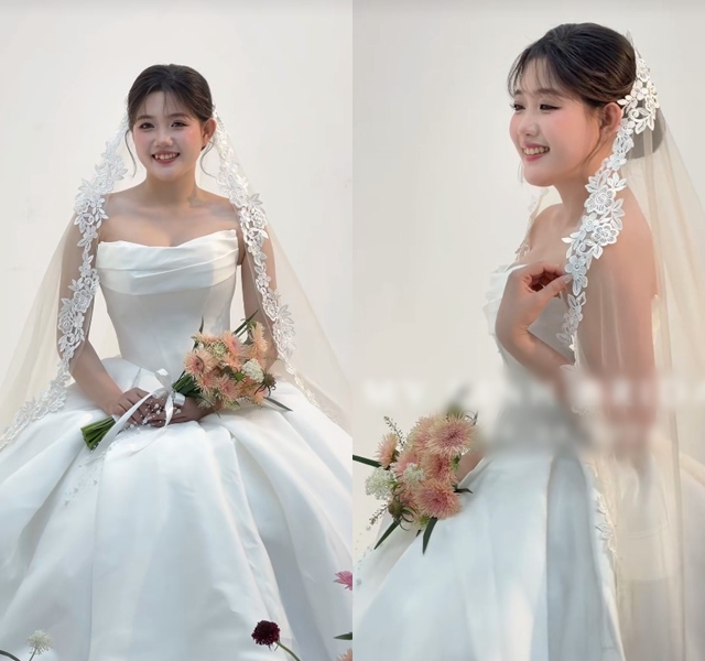 Cô dâu của Mũi trưởng Long xuất hiện, concept cưới đậm chất quân nhân đang được quan tâm lúc này