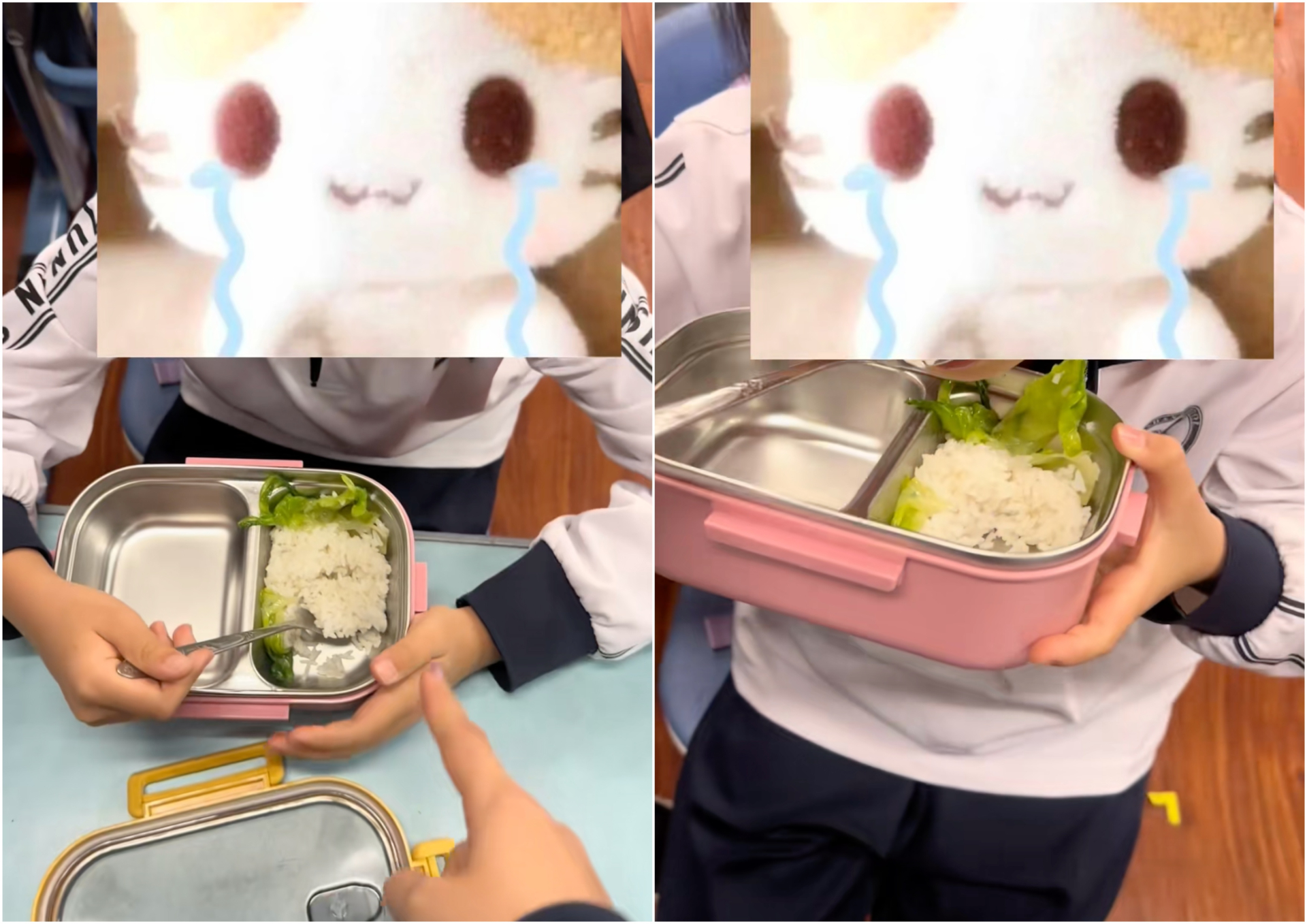 Lý do đằng sau là vì cậu em cho rằng em... béo bụng nên cần giảm cân