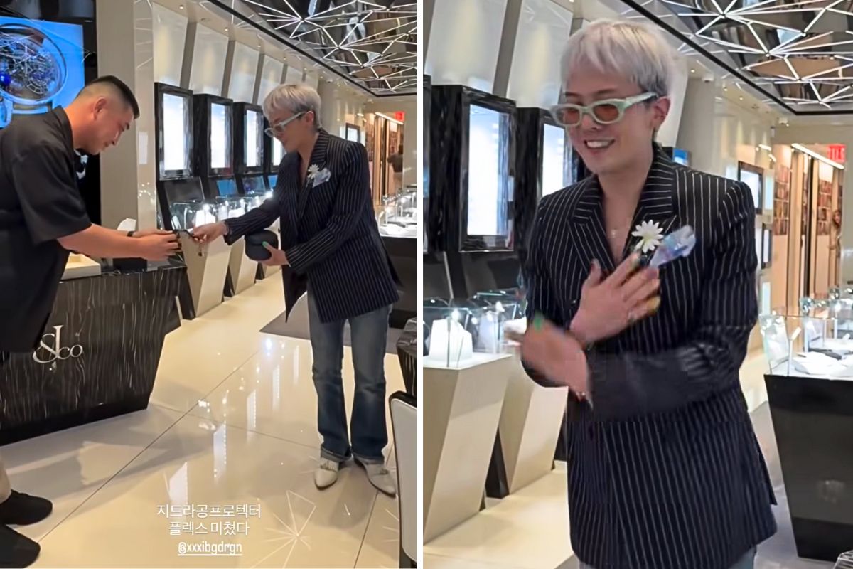 G-DRAGON tặng đồng hồ 26 tỷ cho team vệ sĩ