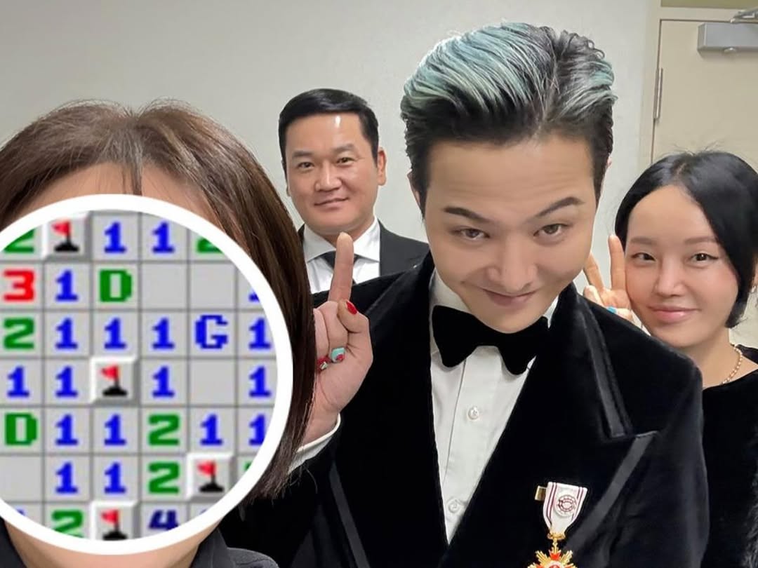 Nhân vật che mặt chính là trợ lý thân thiết, đi cùng G-DRAGON mọi lịch trình (ảnh: IG)