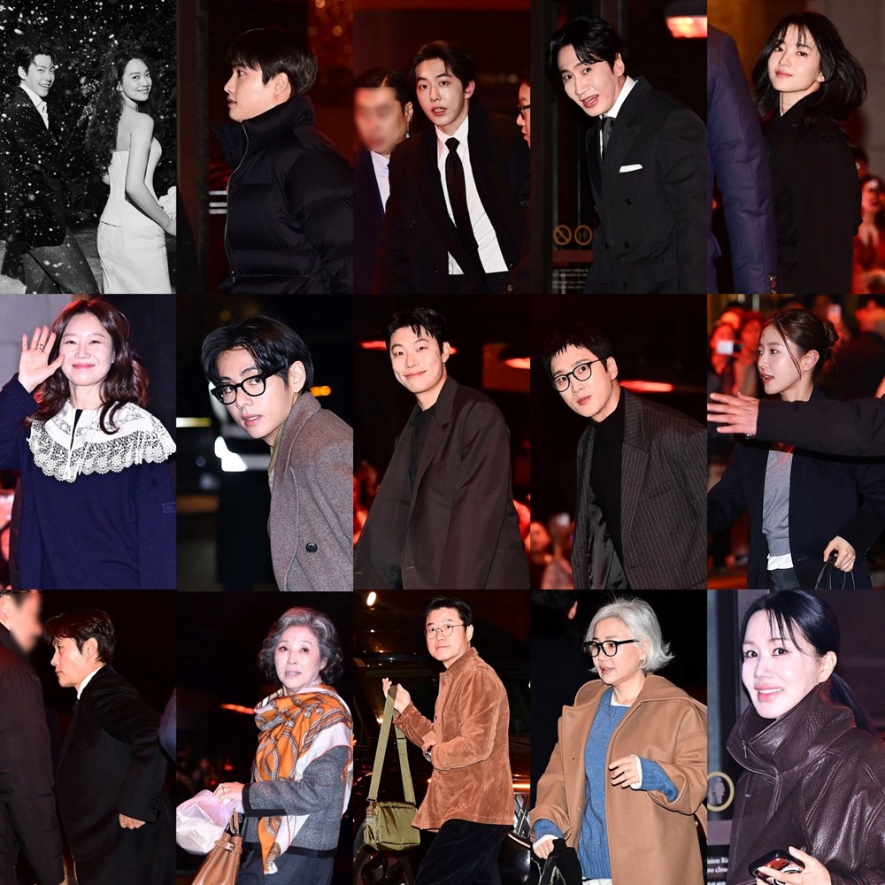 Dàn khách mời toàn sao hạng A đổ bộ đám cưới Kim Woo Bin - Shin Min Ah khiến công chúng choáng ngợp. Ảnh: Naver