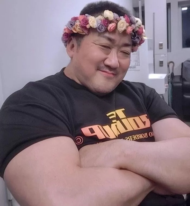 Ma Dong Seok được biết tới là nghệ sĩ sở hữu cơ bắp đồ sộ nhất showbiz Hàn. Ảnh: Nate.