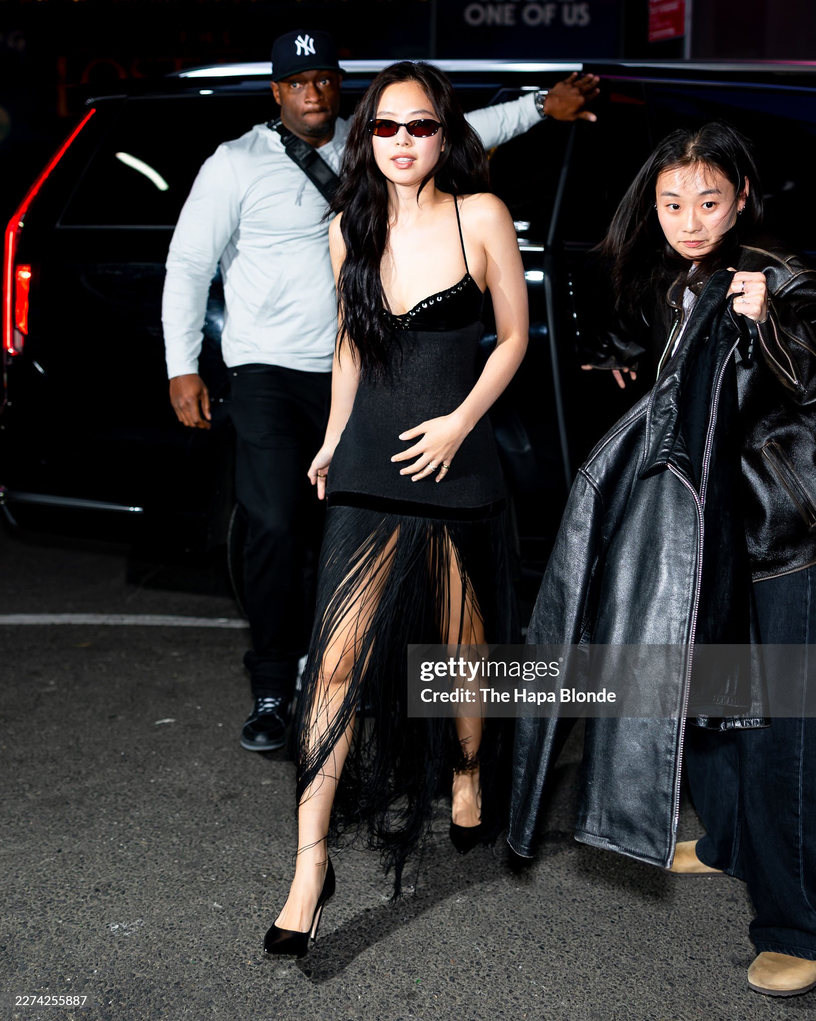 Sau khi xác nhận thông tin dự Met Gala, Jennie đã xuất hiện tại bữa tiệc trước thềm sự kiện của Teyana Taylor. Ảnh: Getty Images