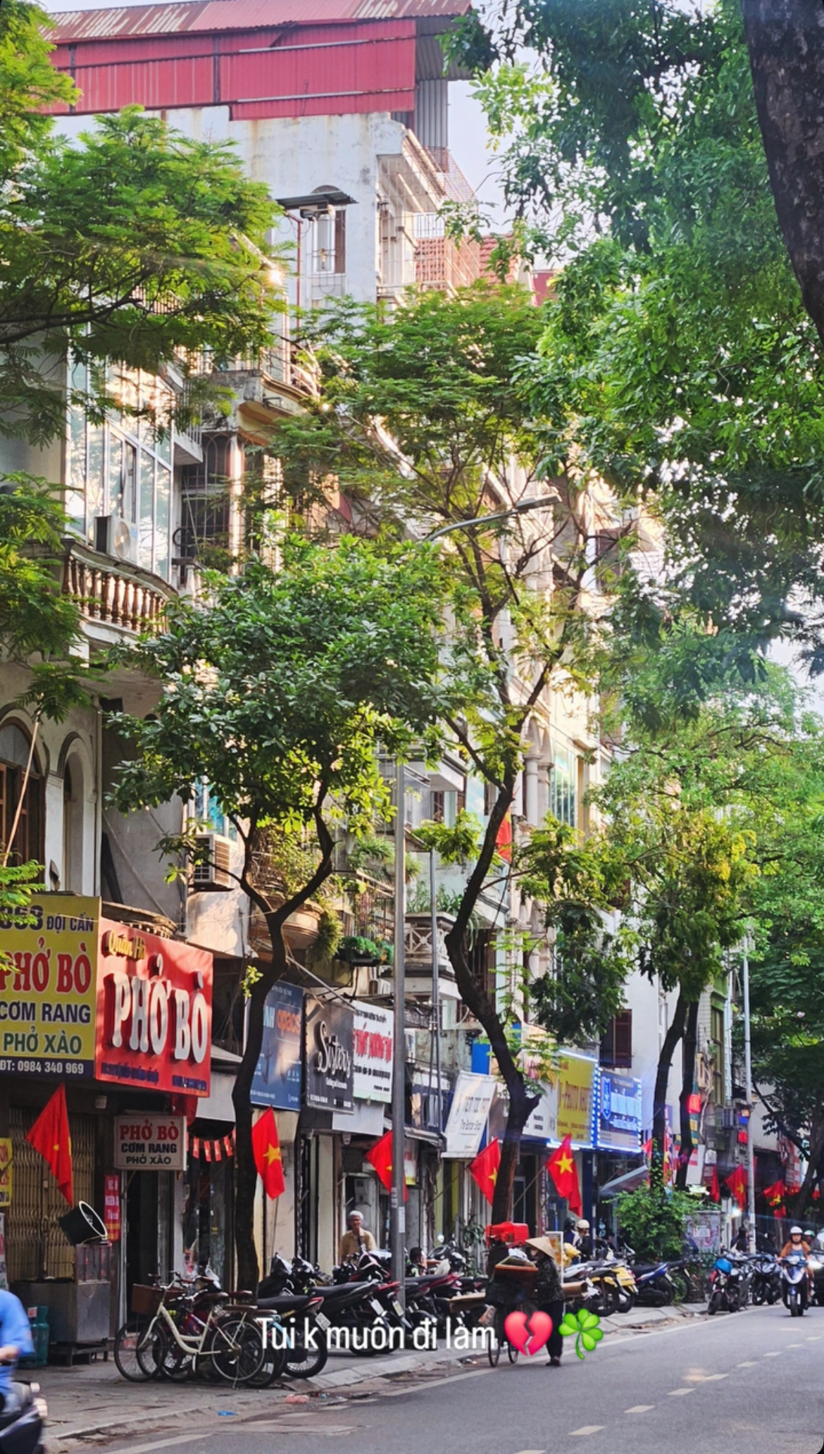 Một story thay lời cả cõi mạng lúc này
