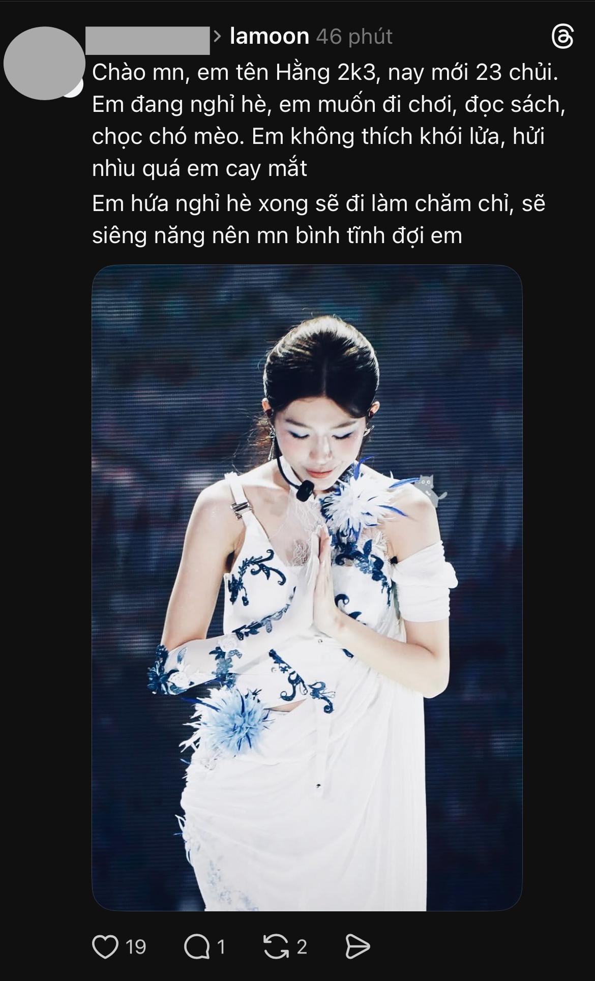 Các anh tài, anh trai, em xinh,... làm sao mà hình dung được mình lại được lên sóng theo cách này đúng không?