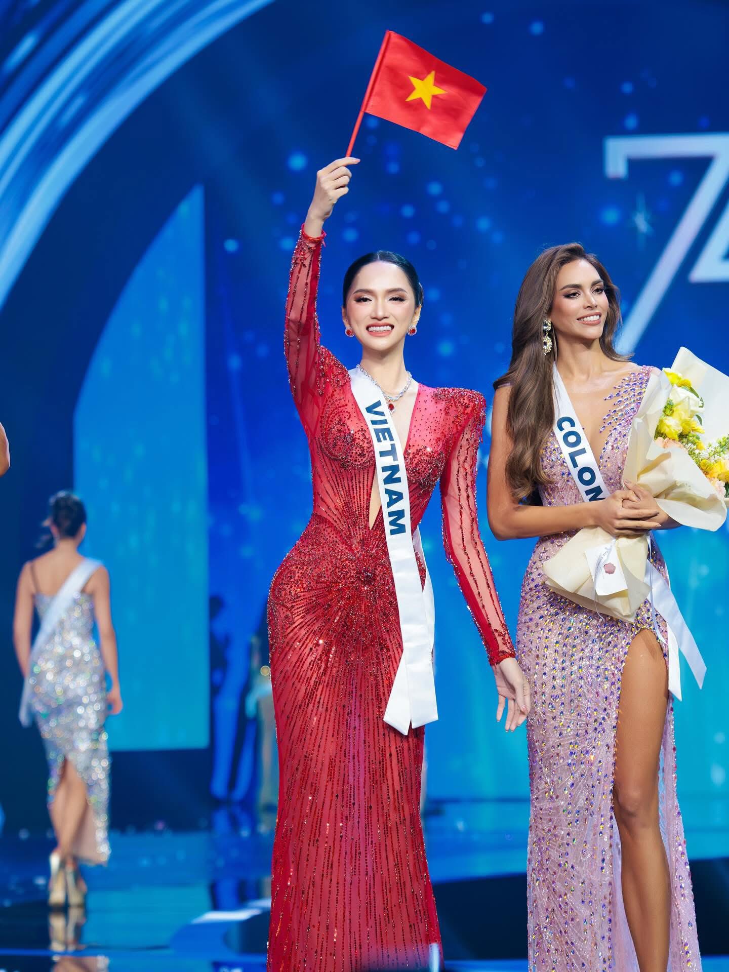 Hương Giang từng gây sốt khi chinh chiến Miss Universe 