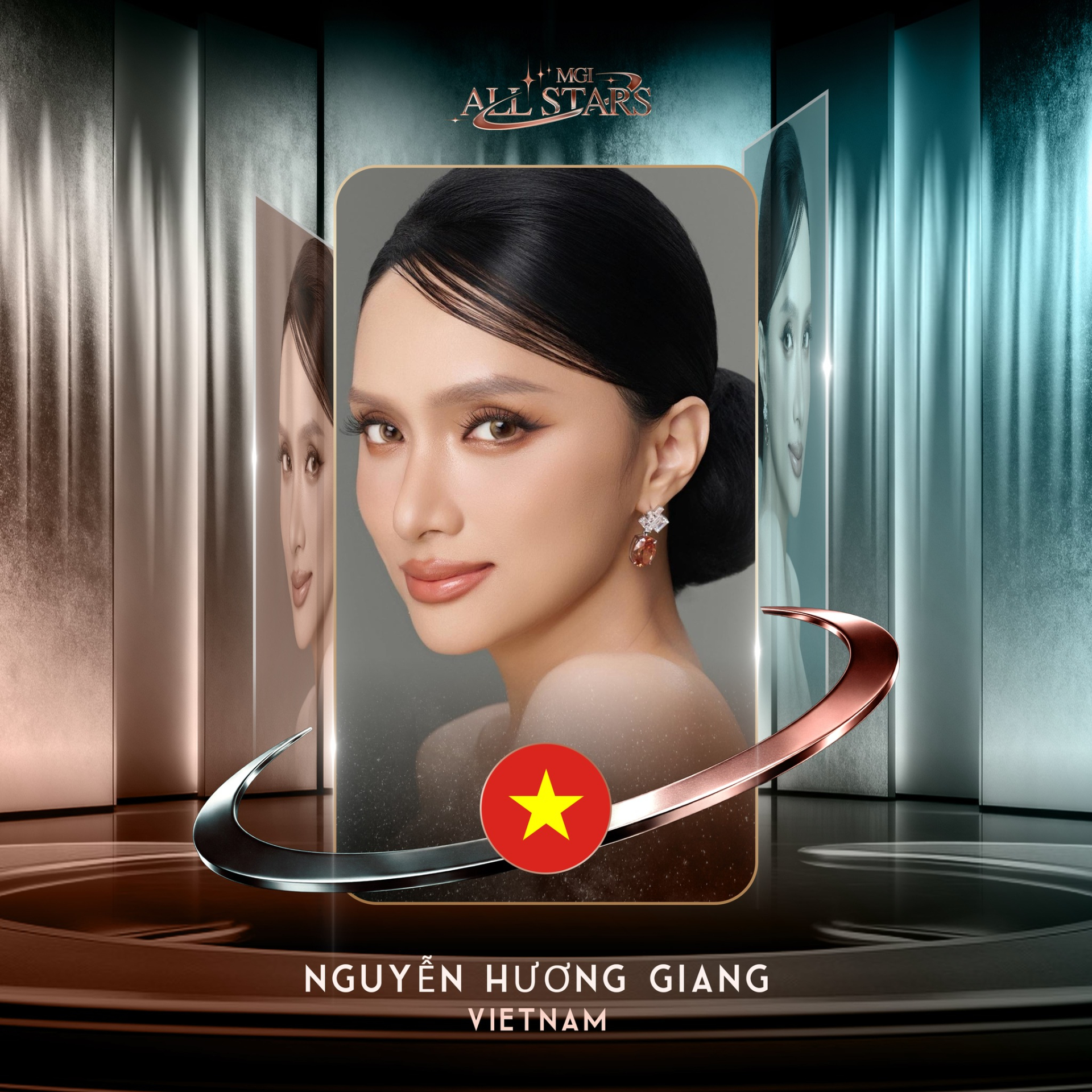 Hương Giang là thí sinh Việt Nam xuất hiện trên bình chọn của Miss Grand, bức ảnh của cô gần nửa triệu người tương tác 