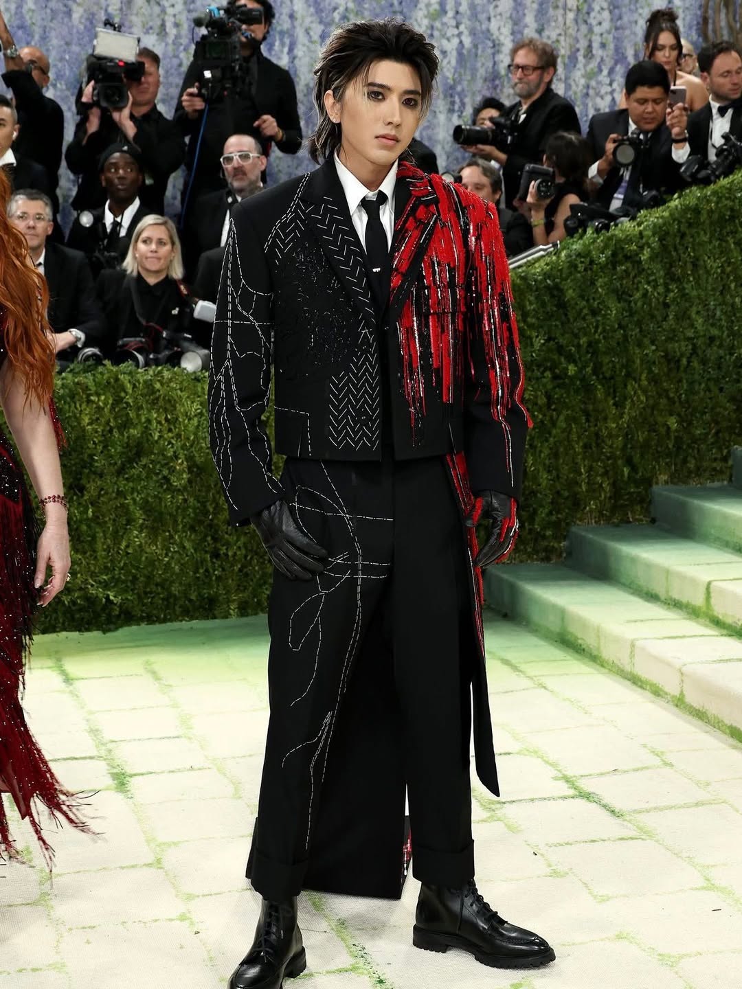 Thái Từ Khôn là đại diện Cbiz duy nhất tham dự Met Gala 2026. Ảnh: Instagram Met Gala. 