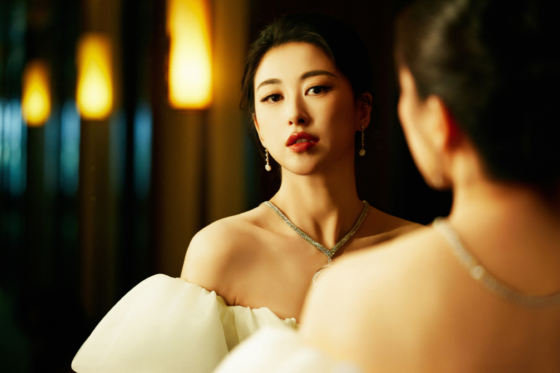 Chu Châu bị cánh đàn ông từ chối vì có vẻ đẹp sắc sảo, kiêu kỳ, sang trọng tạo cảm giác khó nắm bắt và tiếp cận. Ảnh: Weibo. 