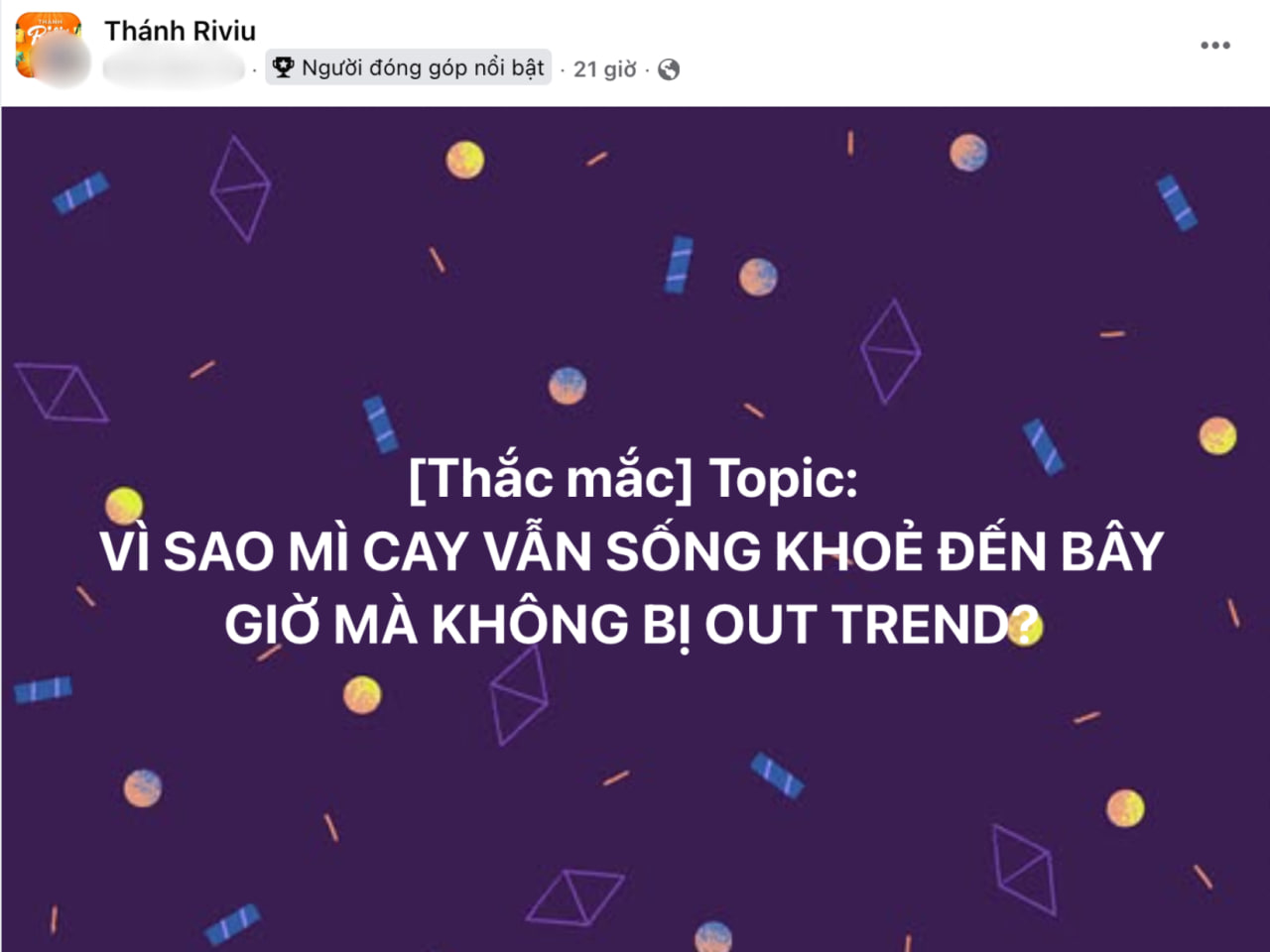 Phát hiện lý do mì cay vẫn sống khỏe giữa vô số trào lưu ẩm thực sớm nở tối tàn