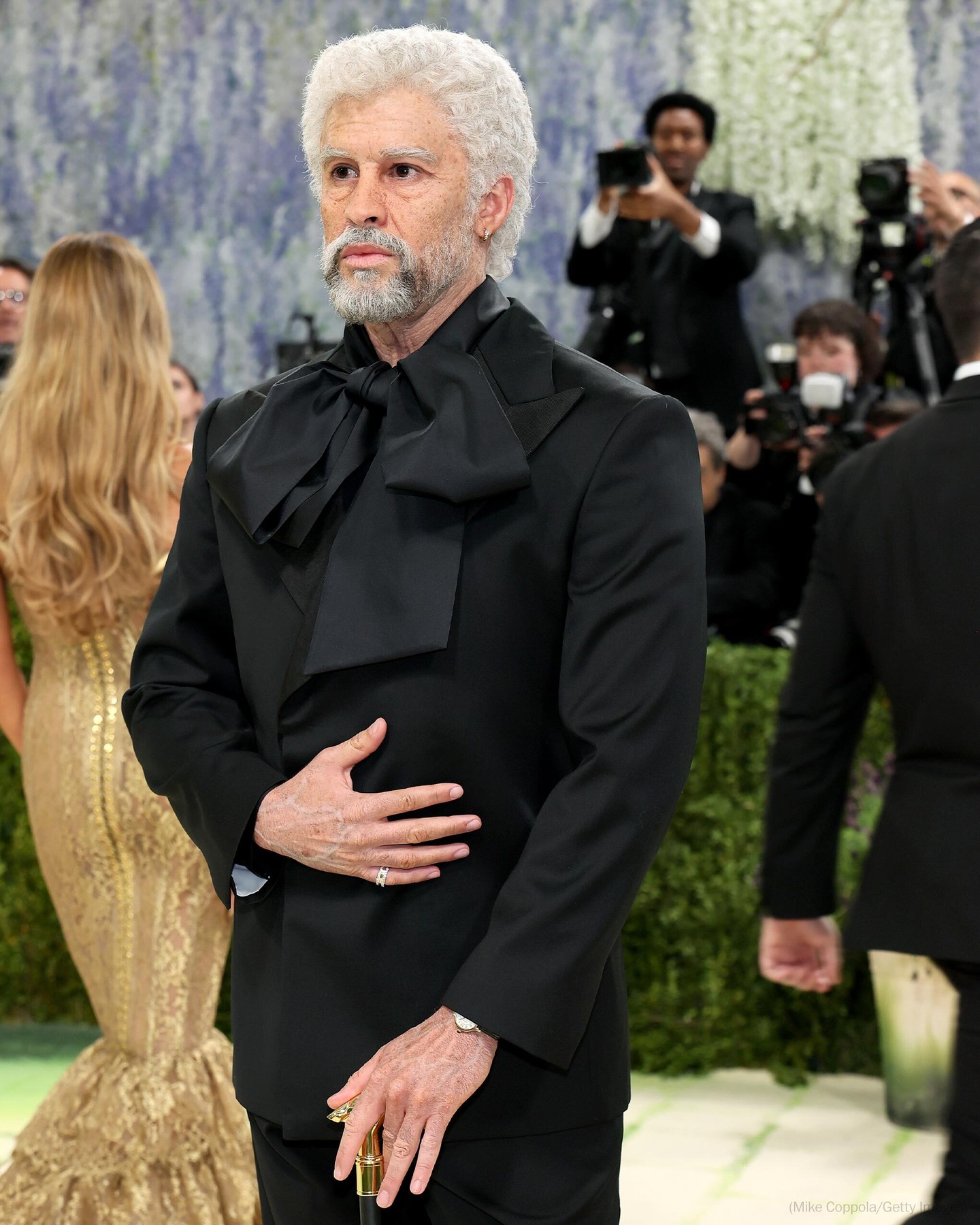 Tại Met Gala, anh hóa thân thành 1 ông già. Ảnh: Instagram