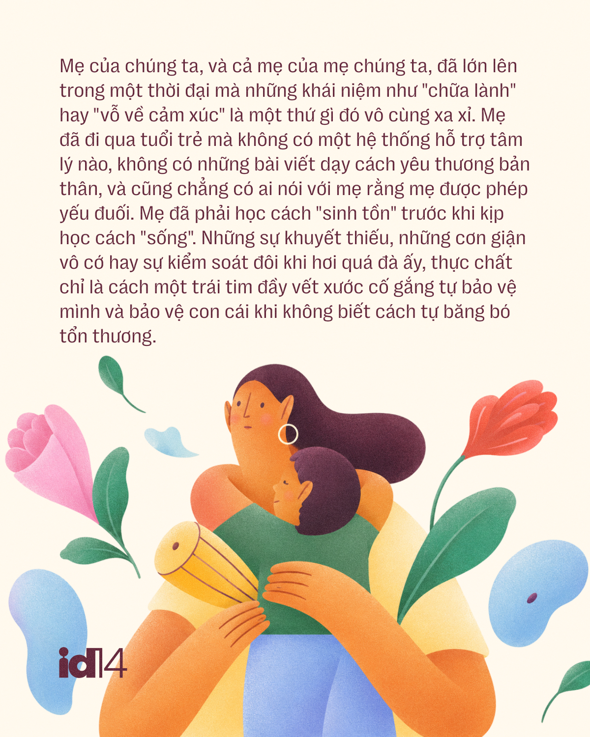 Trưởng thành là khi ta nhận ra: Càng lớn, chúng ta càng giống mẹ 