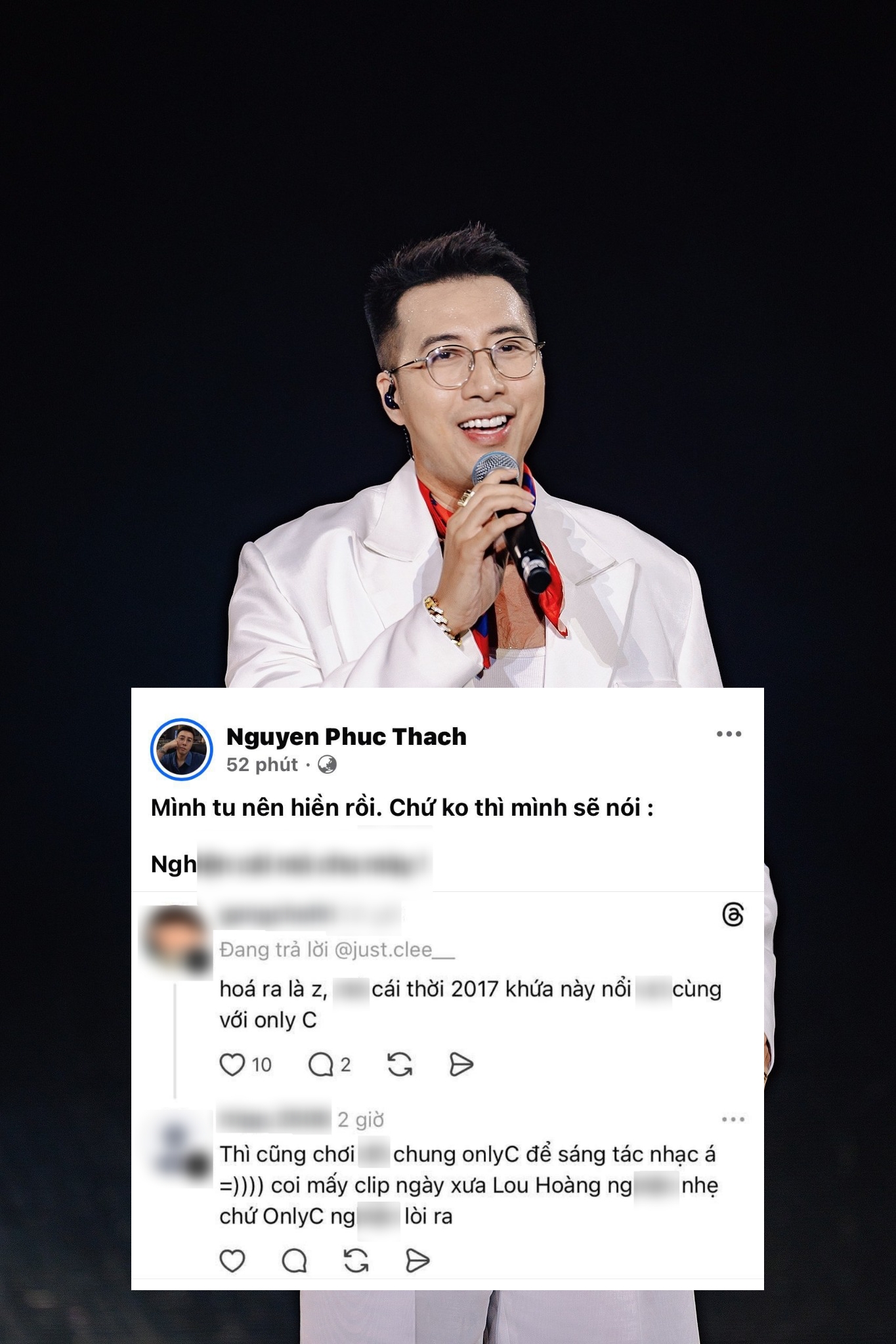 Only C đáp trả gay gắt khi bị netizen đồn sử dụng chất cấm cùng Lou Hoàng