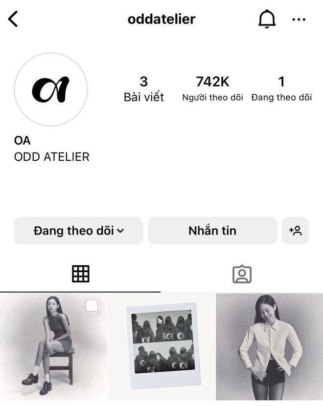 Jennie công bố thành lập công ty Odd Atelier ngày 24/12/2023