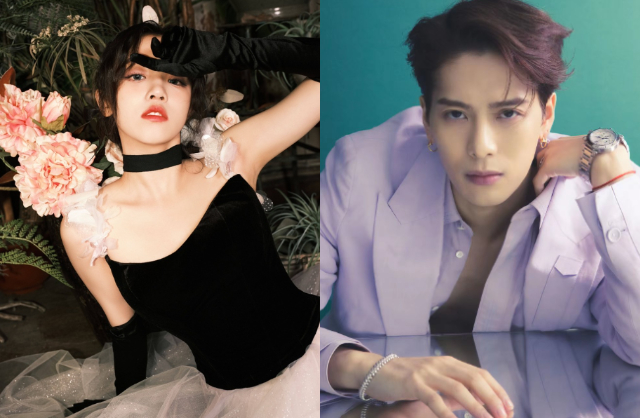 Trong lúc yêu đương với Tống Vũ Kỳ, Jackson Wang còn qua lại với 2 cô gái khác. Ảnh: Weibo. 