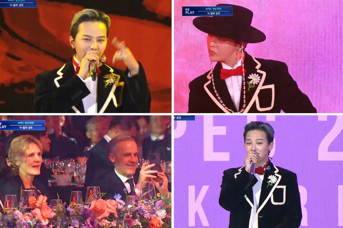 G-DRAGON biểu diễn tại tiệc tối APEC 