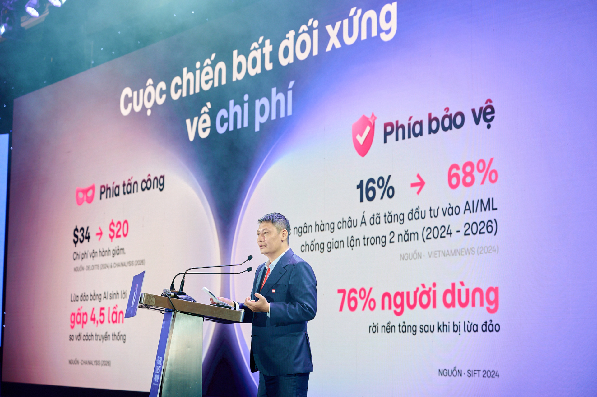 Theo ông Tường, chống lừa đảo trực tuyến là cuộc chiến bất đối xứng về chi phí