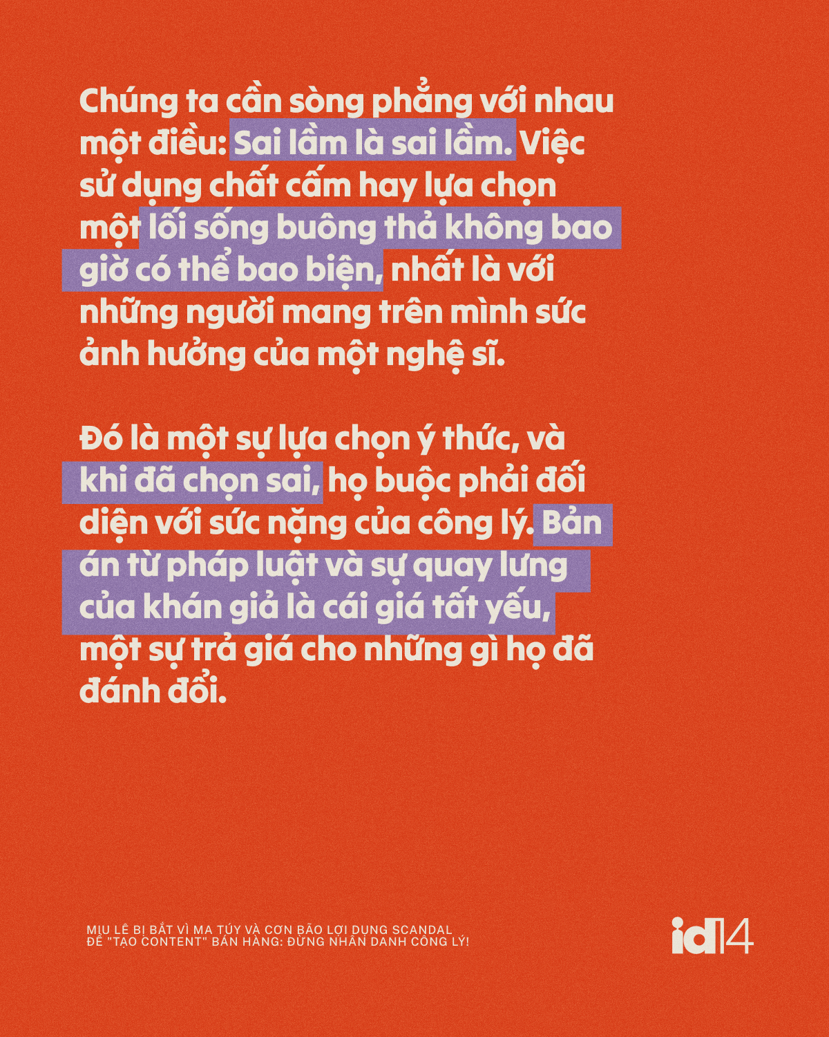 Miu Lê bị bắt vì ma túy và cơn bão lợi dụng scandal để 