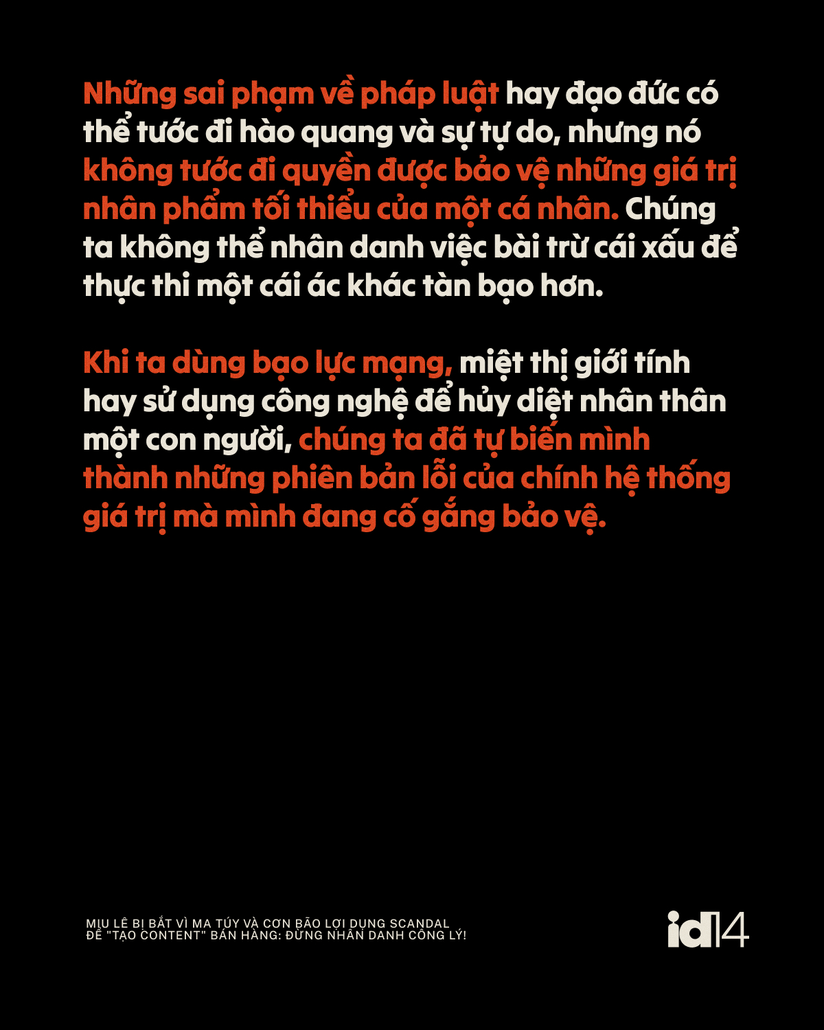 Miu Lê bị bắt vì ma túy và cơn bão lợi dụng scandal để 