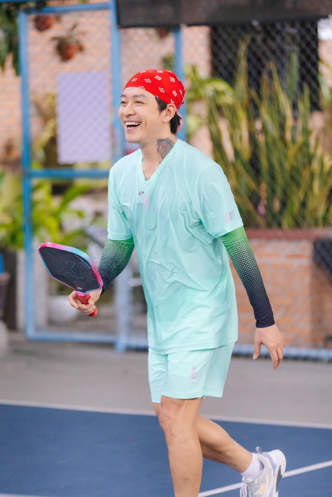 Ngoài công việc, Tuấn Hưng còn dành thời gian cho bộ môn pickleball