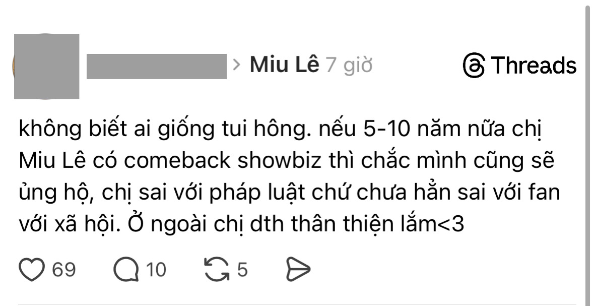 Scandal ma tuý của Miu Lê: Đừng biến nuối tiếc thành bênh vực mù quáng