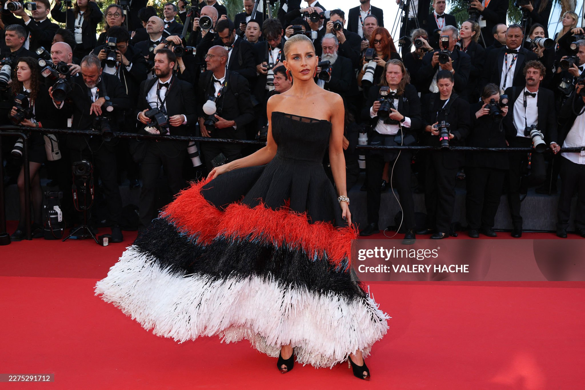 Blogger thời trang danh tiếng Caroline Daur. Ảnh: Getty Images
