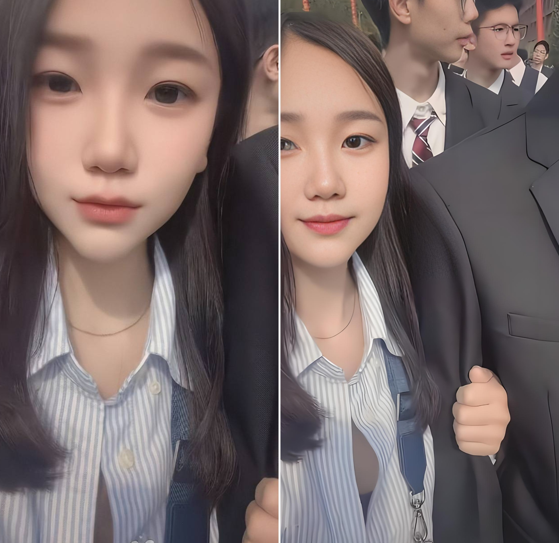 Người mẹ sở hữu nhan sắc khá ưa nhìn, trẻ trung