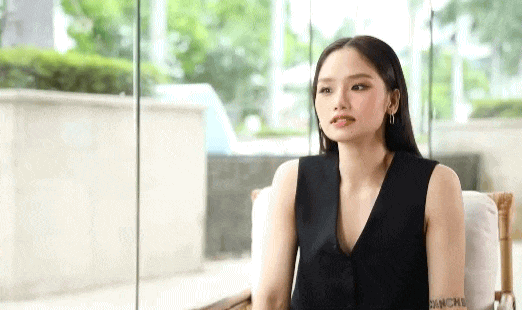 Miu Lê trong buổi trò chuyện cách đây 4 năm