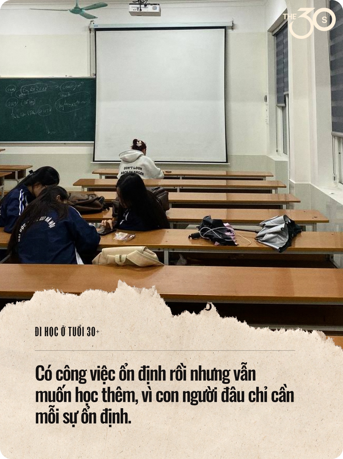 Hơn 30 tuổi đi làm cả tuần, thứ 7 dậy sớm đi học, đi thi: Học với tâm thế khác, có thêm lựa chọn, thêm chỗ dựa, thêm hướng đi