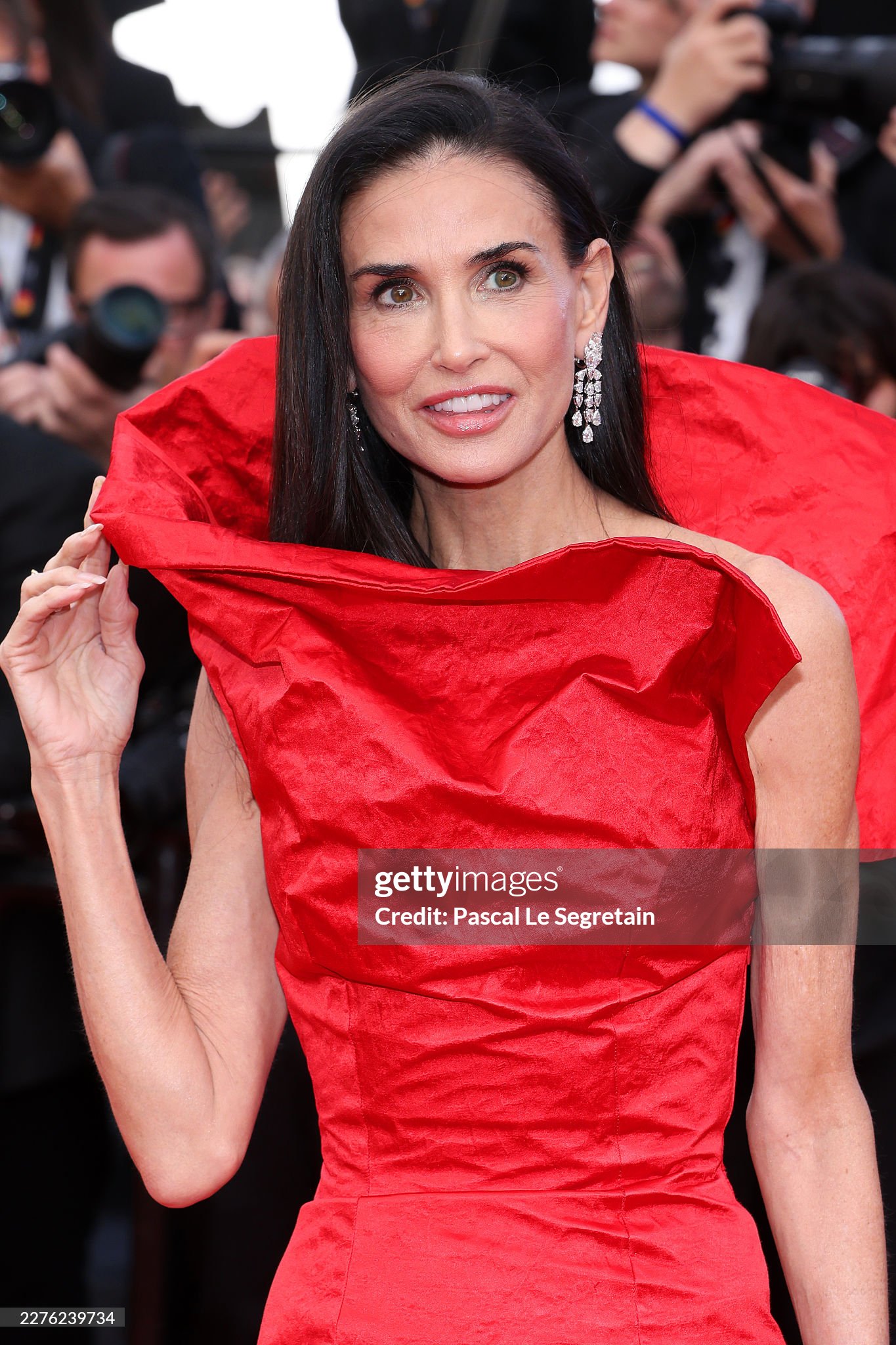 Thời gian chỉ là con số đối với Demi Moore. Ảnh: Getty Images