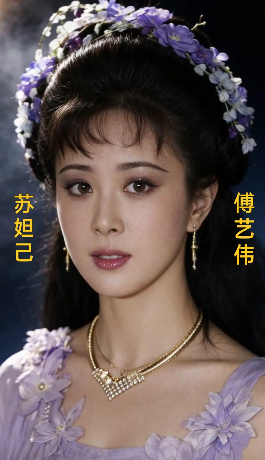 Phó Nghệ Vỹ từng là mỹ nhân cổ trang hàng đầu của màn ảnh Hoa ngữ. Ảnh: Sohu.