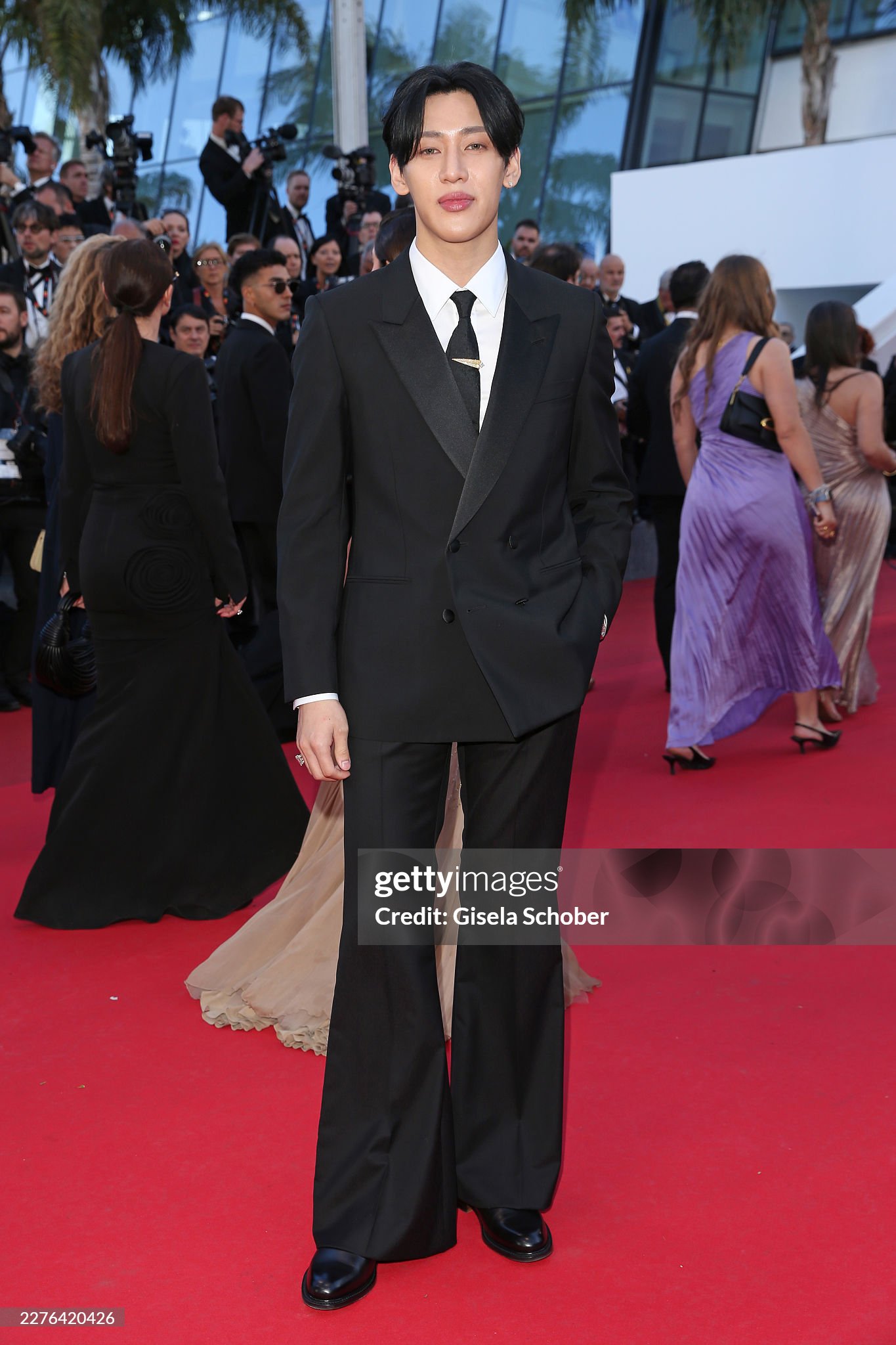 Đây cũng là lần đầu tiên BamBam (GOT7) đến Cannes. Ảnh: Getty Images