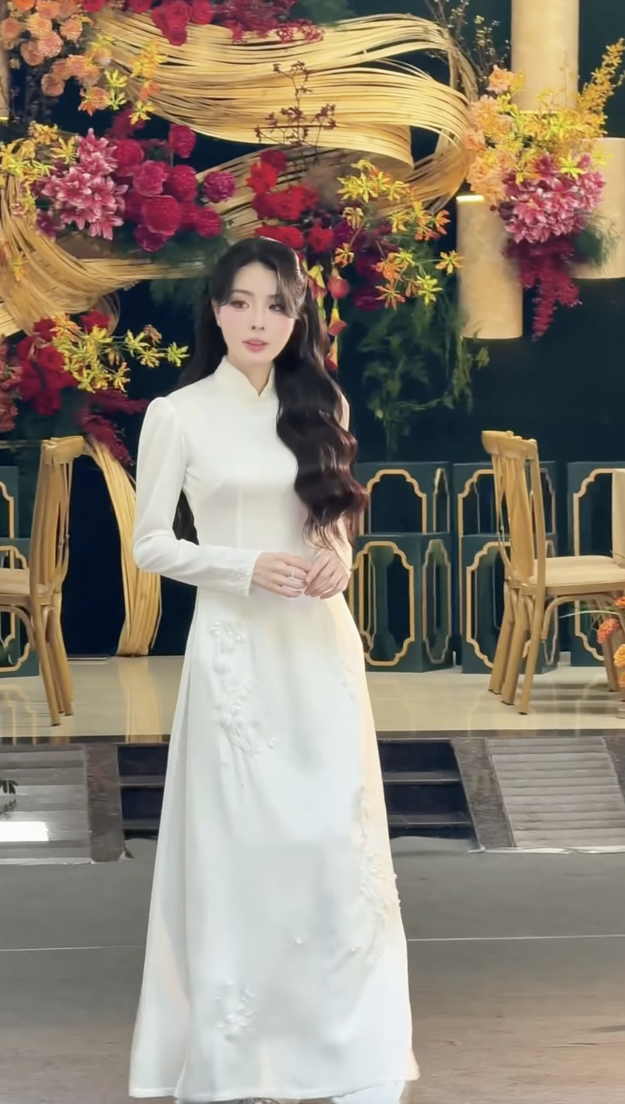   Ảnh màn hình cap vội cũng thấy xinh nhé!  