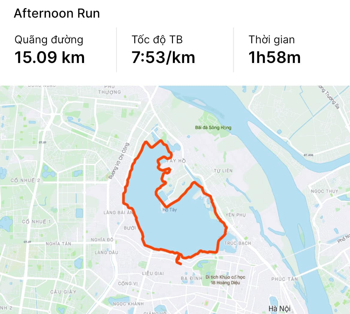 Từ thứ 2 đến thứ 6 chạy deadline - cuối tuần chạy 15km, đánh cầu lông giật hạng nhất ở công ty